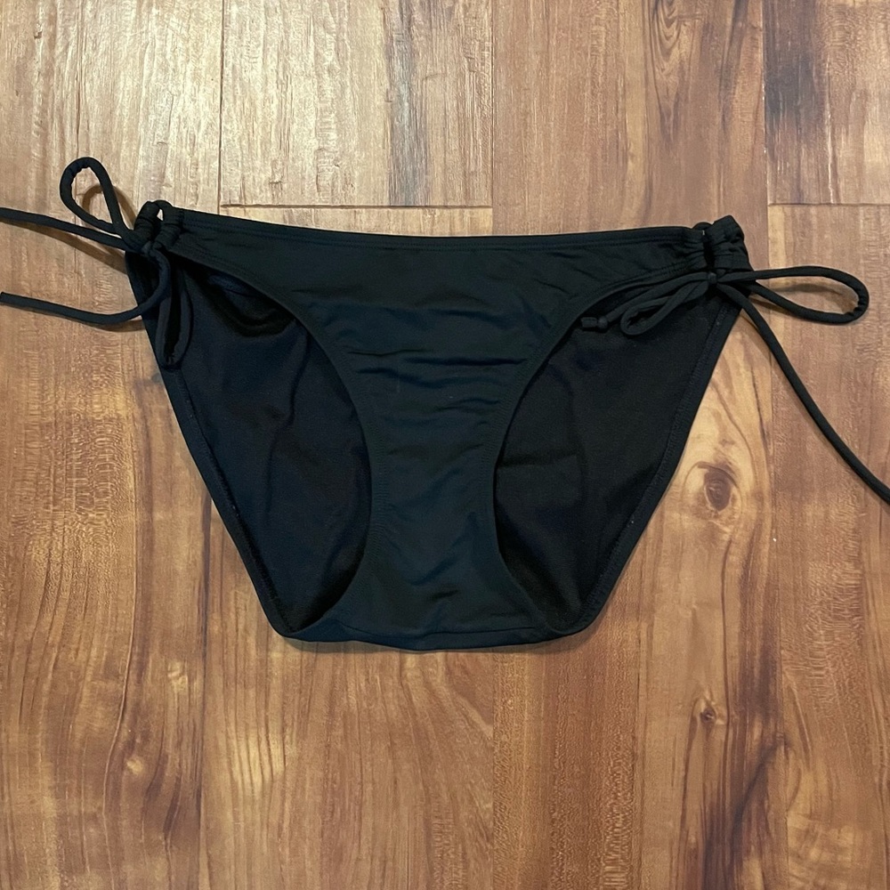 Athleta Not So String Bikini Bottom Black S